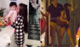 Xôn xao hình ảnh người được cho là bố của bé Cadie - con gái Elly Trần